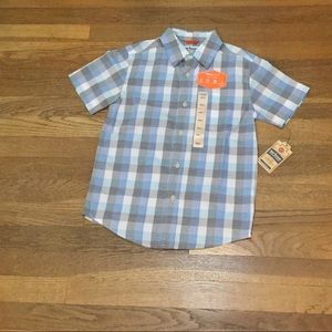 Boy’s Buttoned Down Short Sleeved Shirt NWT